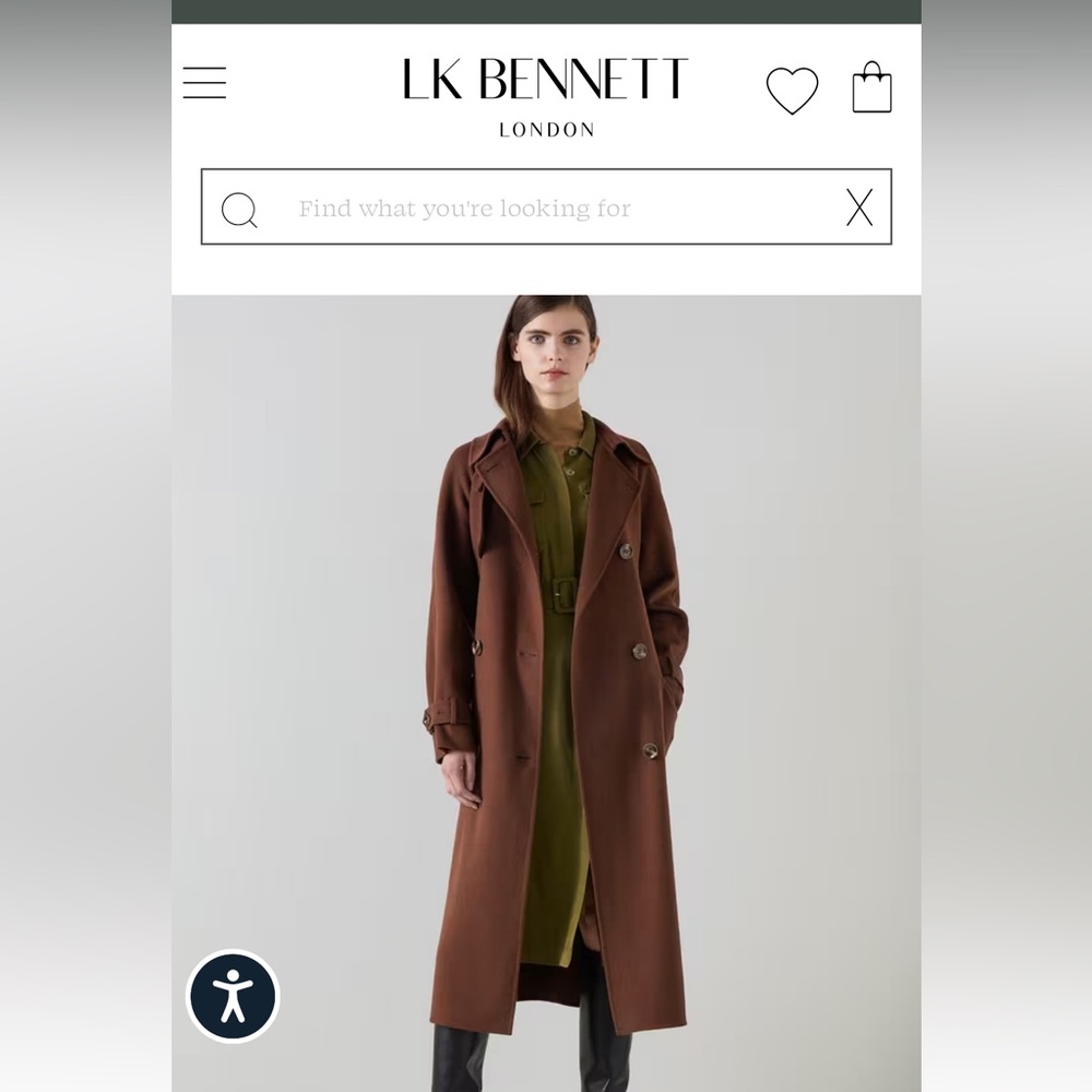 LK Bennett Lawrence Trench Coat